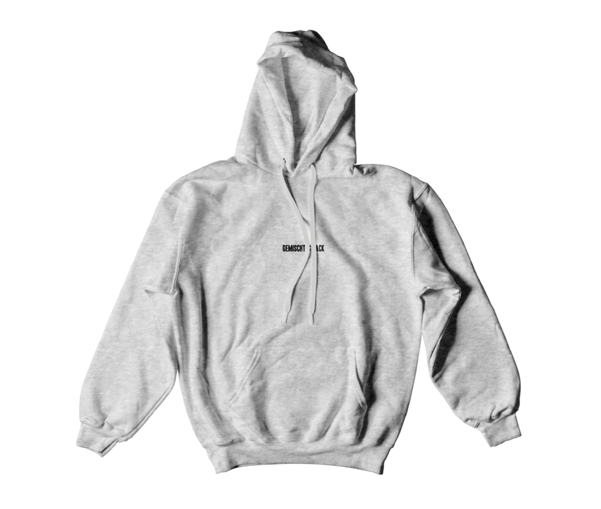 Detmold, Hoodie, grau-meliert